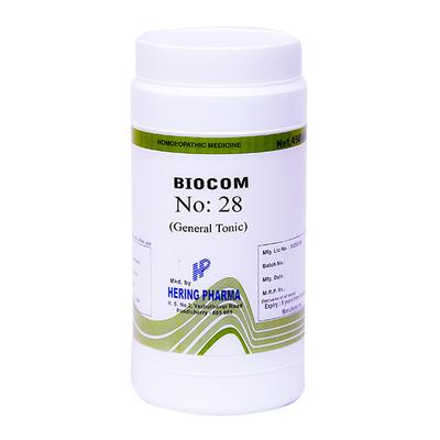 Hering Pharma Biocom No.28 Tablet For General Tonic 450 gm - Bio-Combination