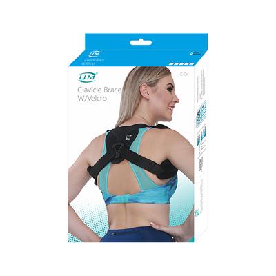 UM Clavicle Brace W/Velcro (C04) (S) - Abdomen/Neck/Arm/Elbow Supports