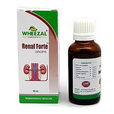 Wheezal Renal Forte Drops 30 ml - Homeopathic Drops