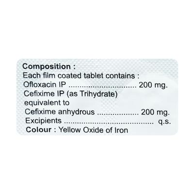 Ofcef Tablet 10'S - Bacterial Infections-Qui