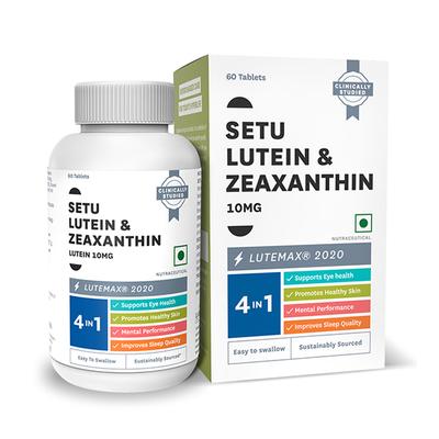 Setu Lutein and Zeaxanthin 10 mg (for Eye Health) Tablet 60's - Multi-Vitamins