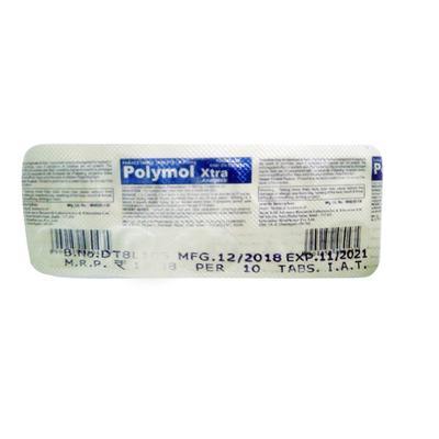 POLYMOL XTRA 650mg Tablet 10's - Fever-Ana