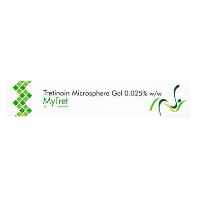 MYTRET 0.025% Gel 15gm - Acne-Acn