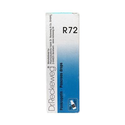 Dr. Reckeweg R72 Pankropatin Pancreas Drops 22 ml - Homeopathic Drops