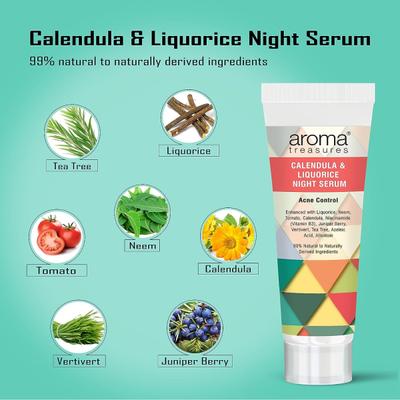 Aroma Treasures Total Confidence Kit (Face Wash, Gel & Night Serum) - Facial Kits