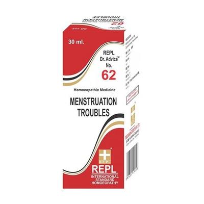 Repl Dr. Advice No.62 Menstruation Troubles Drops 30 ml - Homeopathic Drops
