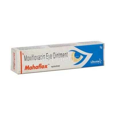 Mahaflox Eye Ointment 5gm - Eye Infections-Eaa