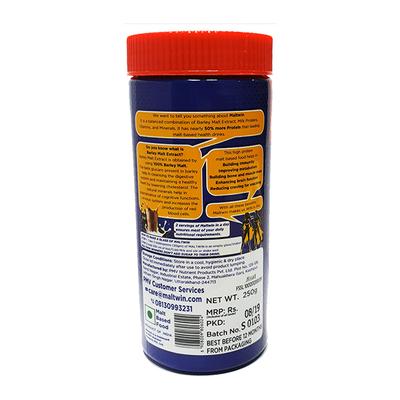 Maltwin Health Drink Powder - Chocolate Bourbon Flavour 250 gm - Protein Supplements