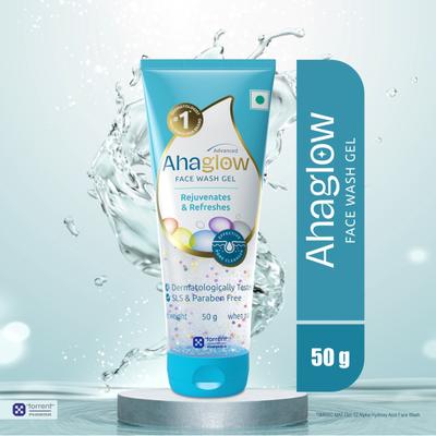 AHAGLOW ADVANCED Face Wash Gel 50gm - Face Wash & Cleansers