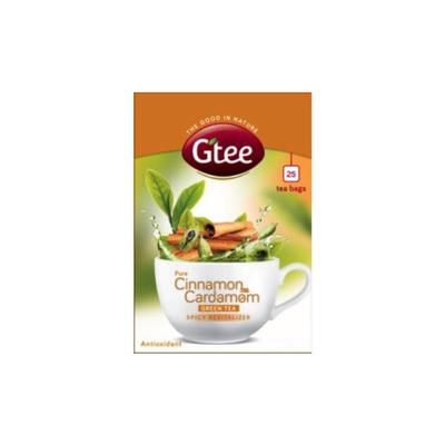 GTEE Green Tea Bag - Cinnamon & Cardamom Bag 25's - Teas