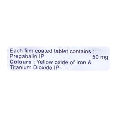 GABAFIX 50 Tablet 10's - Neuropathic Pain-Dru