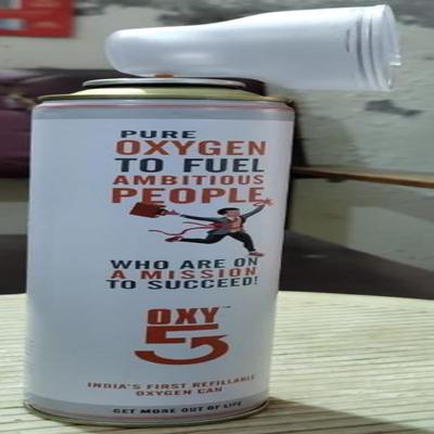 Oxy5 Refillable Portable Oxygen Can 5 Litre - Respiratory Care