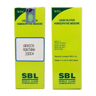 SBL Arnica Montana 200 Liquid 30 ml - Dilutions
