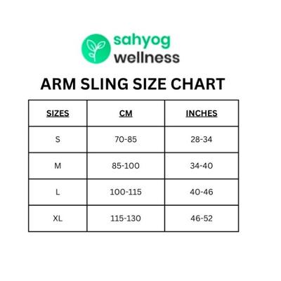 Sahyog Wellness Arm Sling with Elbow Support (S) 1's - Abdomen/Neck/Arm/Elbow Supports