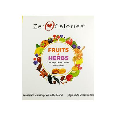 Zerocalories Fruits & Herbs Candies 20's - Nutritional Bars