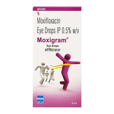Moxigram Eye Drops 5ml - Eye Infections-Eaa