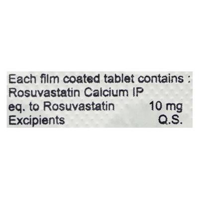 ROSEVAST 10mg Tablet 10's - High Cholesterol-Dys
