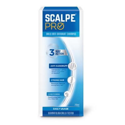 Scalpe Pro Daily Anti Dandruff Shampoo 210 ml - Shampoos