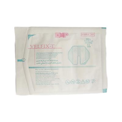 Velfix - T Fully Transparent I.V. Dressing With Securing Tape (5502) (6 cm x 7 cm) 1's - Bandages & Dressings