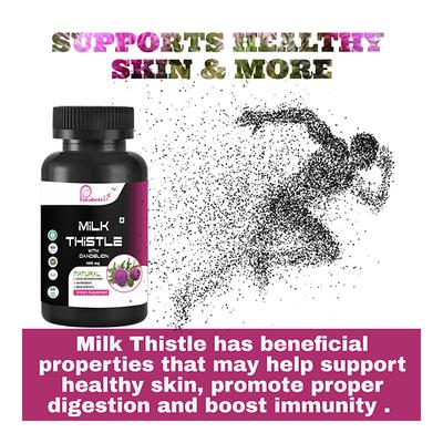Puraberry Milk Thistle 800 mg Veg Capsule 60's - Vital Health