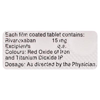 RIVABAN 15 Tablet 14's - Blood Clot-Ant