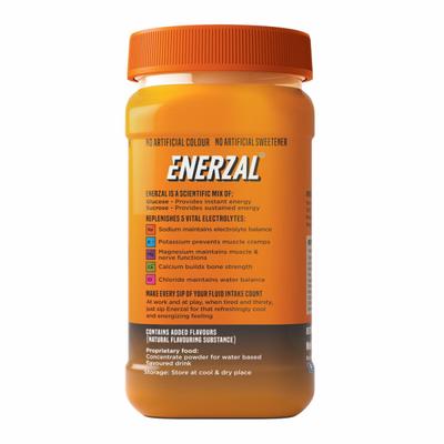 Enerzal Orange Powder 500gm - Energy Drinks