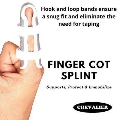 Chevalier Finger Cot Splint Support (M) - Abdomen/Neck/Arm/Elbow Supports