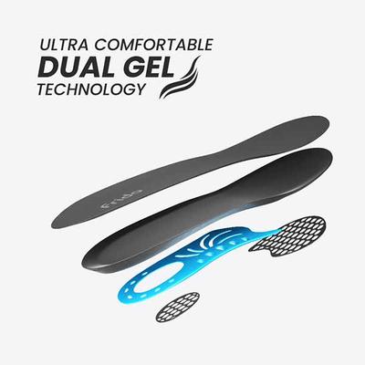 Frido Dual Gel Insoles Sizes 5-9 UK (Pack of 2's) - Knee/Ankle/Leg/Foot Supports