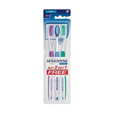 Sensodyne Sensitive Soft Toothbrush (Buy 2 Get 1) - Toothbrushes