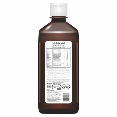 Axiom Mukti Gold Herbal Hairwash 400 ml - Shampoos