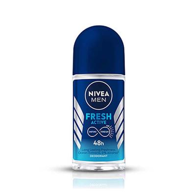 Nivea Men Roll On Deodorant - Fresh Active 50 ml - Men Deodorants/Roll-Ons