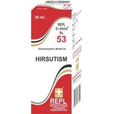 Repl Dr. Advice No.53 Hirsutismm Drops 30 ml - Homeopathic Drops