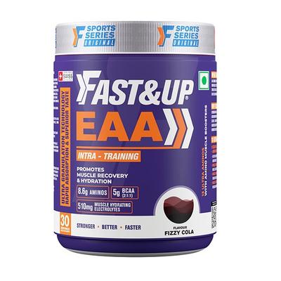 Fast&Up EAA Intra Training Supplement (30 Servings) - Fizzy Cola Flavour 390 g - Workout Essentials