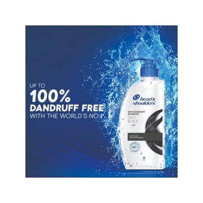 Head & Shoulders Anti-Dandruff Shampoo - Silky Black 650 ml - Shampoos