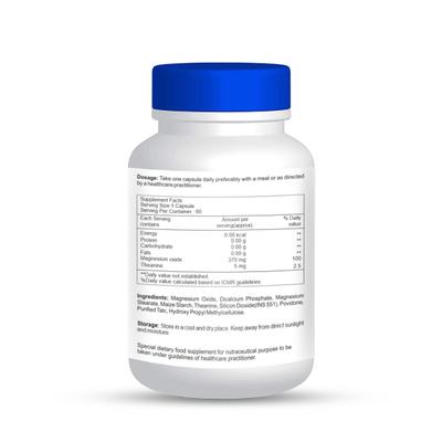 HealthVit Magnesium Oxide 400 mg Capsule 60's - Calcium And Minerals