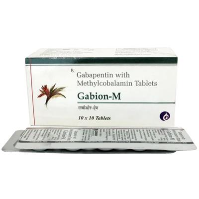 GABION M Tablet 10's - Neuropathic Pain-Dru