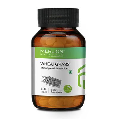Merlion Naturals Wheat Grass 500 mg Tablet 120's - Pure Herbs