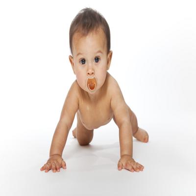 R for Rabbit Tusky Pacifier for kids of 3 months - Orange 1's - Pacifiers & Teethers