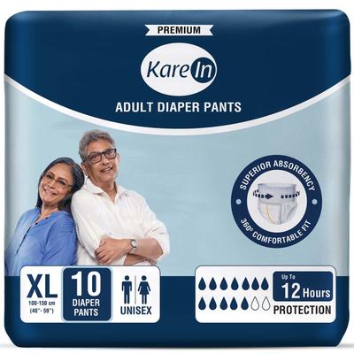 Kare In Premium Adult Diaper (XL) (100 - 150 cm) 10's - Adult Diapers & Pads