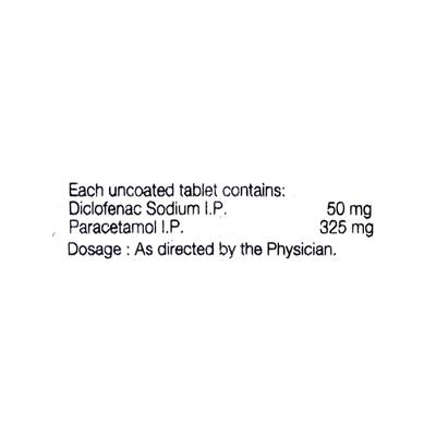 Diclofam Plus Red Tablet 10'S - Pain relief-Nsa