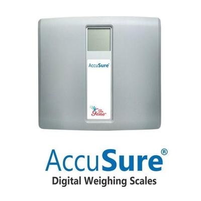 AccuSure Digital Weight Scale Glass - Health Monitoring Devices