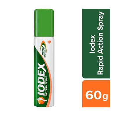 Iodex Rapid Action Spray 60 gm - Pain Relief Spray