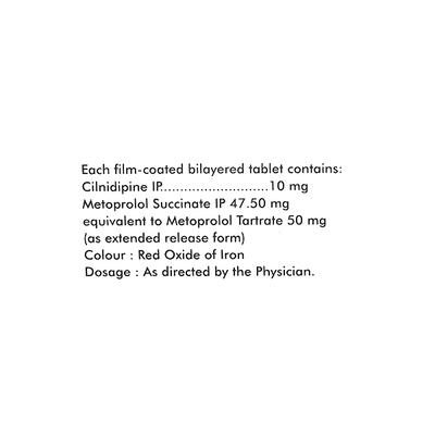 NULONG MT 50 Tablet 10's - Hypertension-Cal