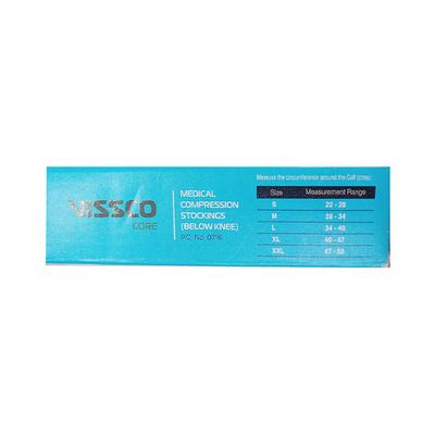 Vissco Medical Compression Stockings Below Knee (XL) (0716) - Knee/Ankle/Leg/Foot Supports