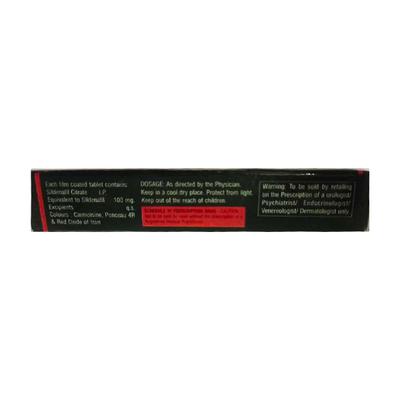 ZEAGRA 100mg Tablet 4's - Impotence/Erectile Dysfunction (Ed)