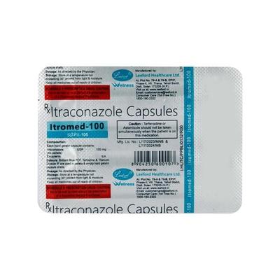 Itromed 100mg Capsule 4'S - Fungal Infections-Anf