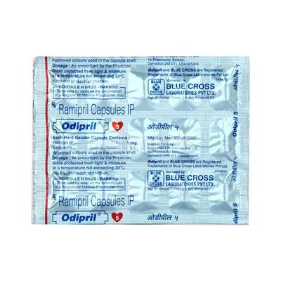 Odipril 5mg Capsule 15'S - Hypertension-ACE