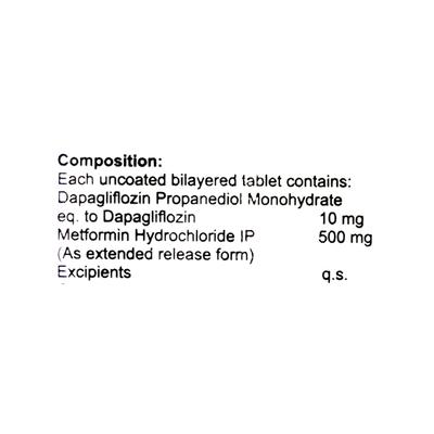 DAYFLOZIN M Tablet 10's - Diabetes-Ant