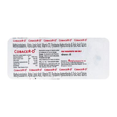 COBACER D Tablet 10's - Neuropathic Pain-Dru