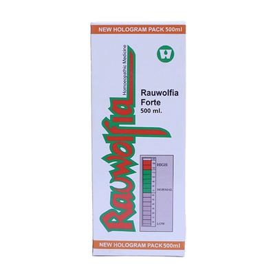Dr.Wellmans Rauwolfia Forte Syrup 500 ml - Speciality Medicine